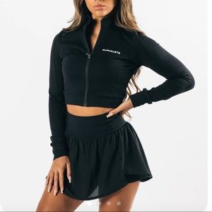 Alphalete Cropped Zip Up